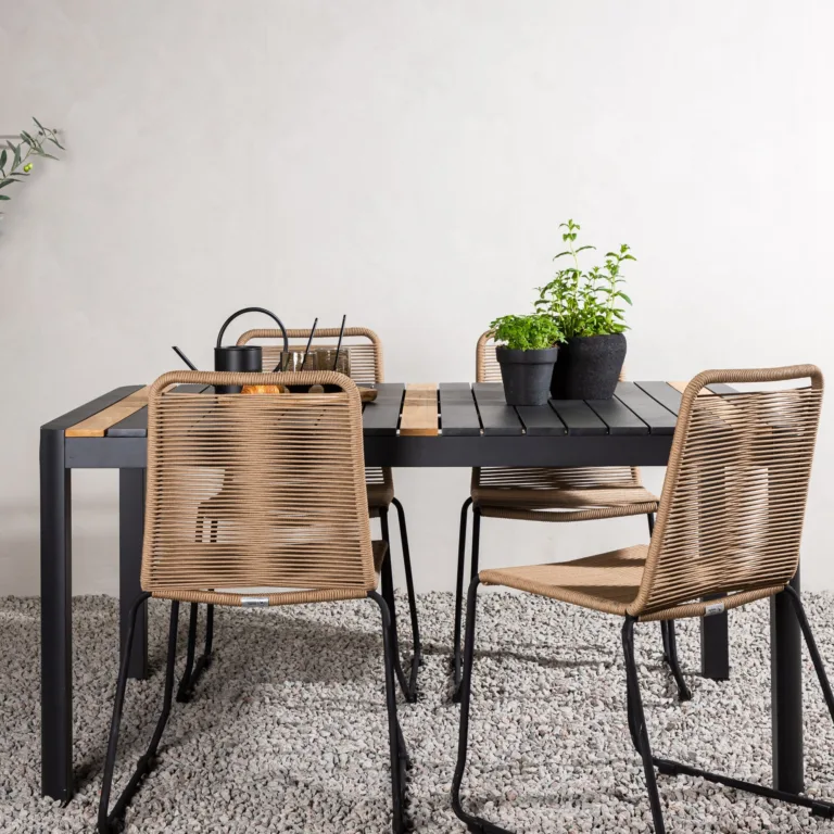Alumiiniumist aia söögilaua komplekt Togo Lindos, GR22759 GR22759