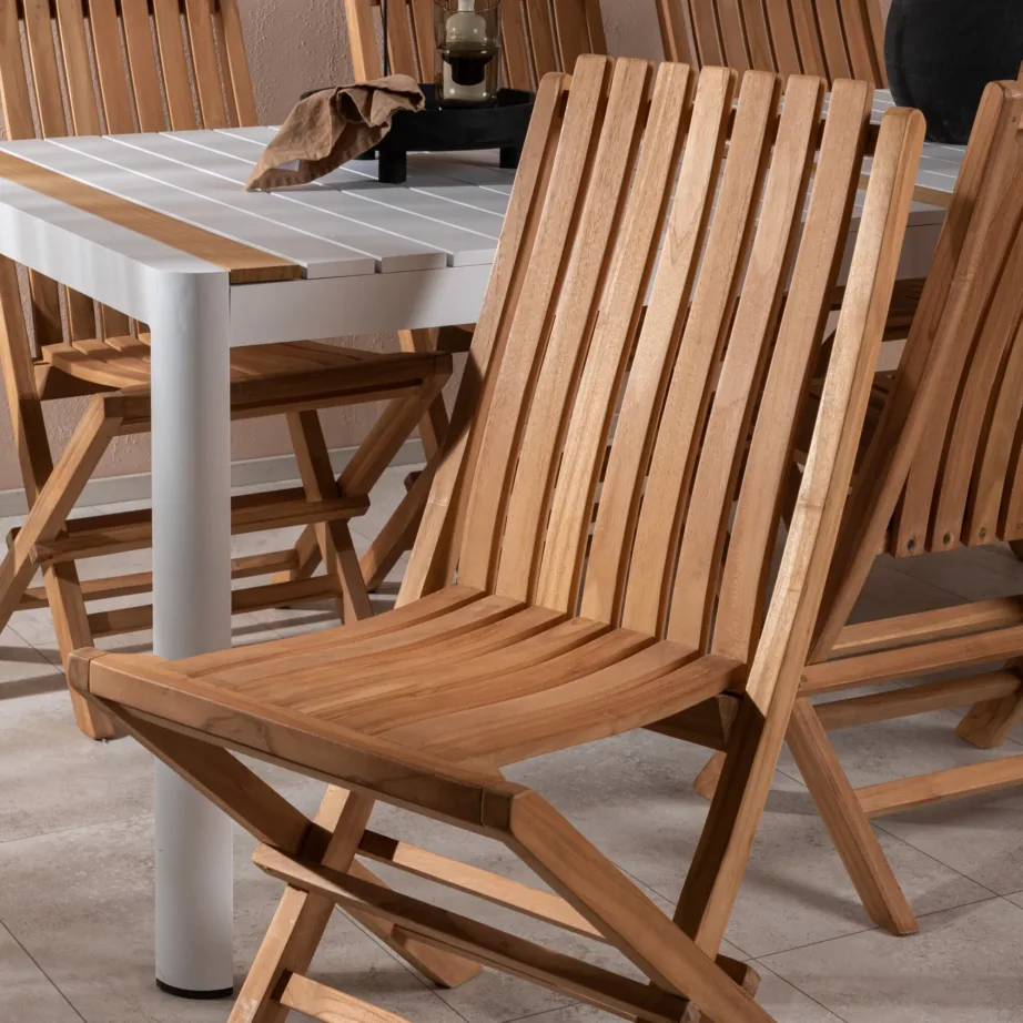 Alumiiniumist aia söögilaua komplekt Togo/Ghana, GR22750 – 9