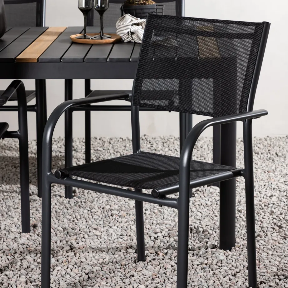 Alumiiniumist aia söögilaua komplekt Togo Santorini, GR22765 – 9