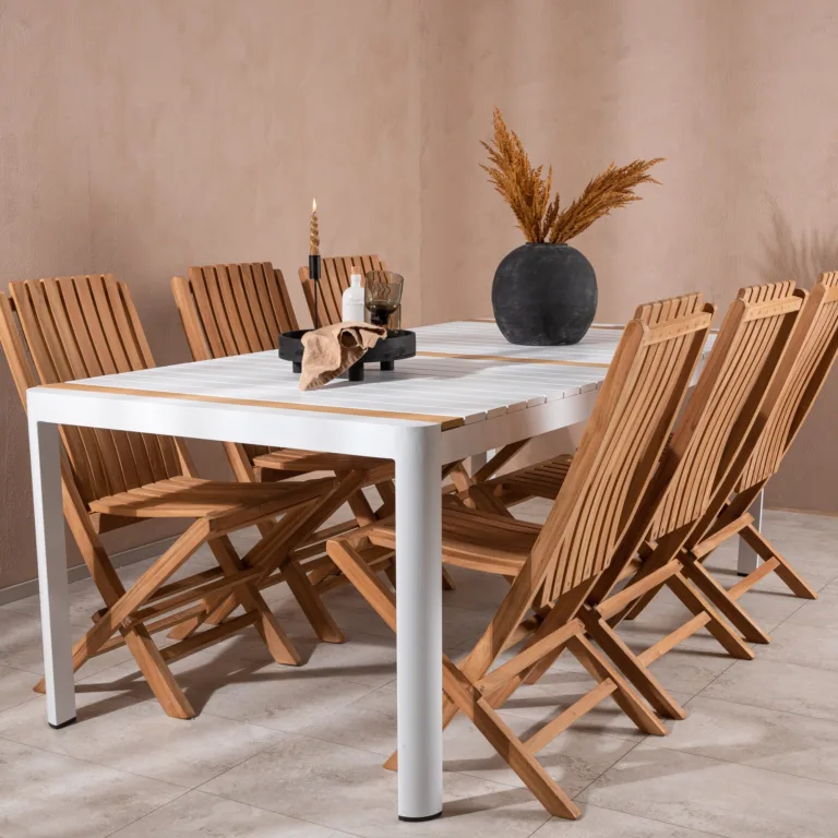 Alumiiniumist aia söögilaua komplekt Togo/Ghana, GR22750 GR22750