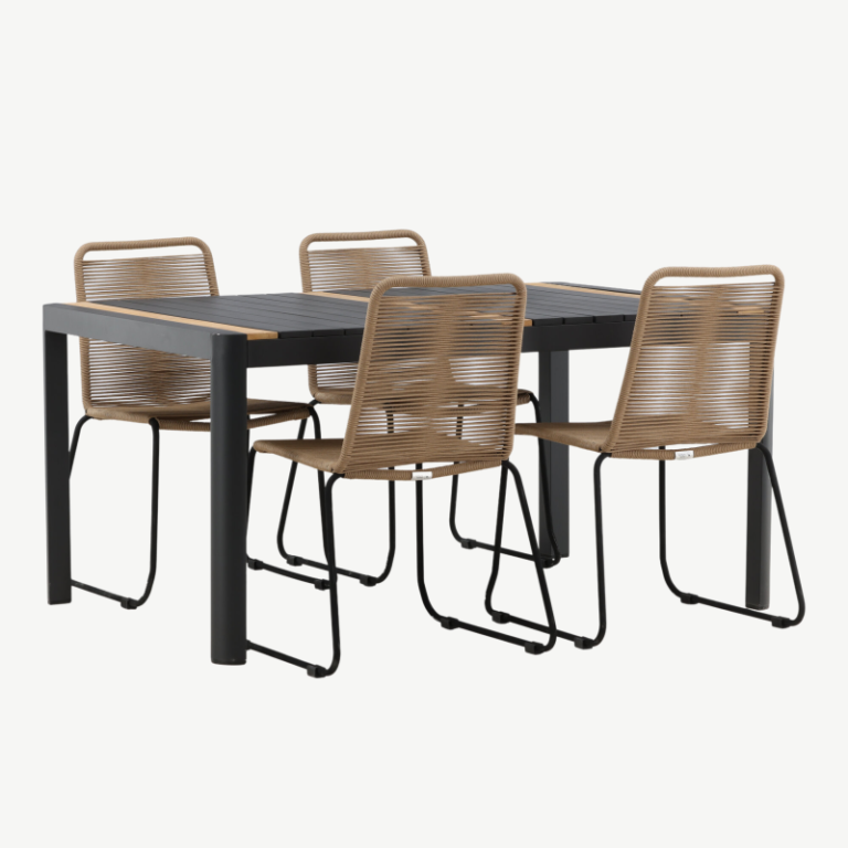 Alumiiniumist aia söögilaua komplekt Togo Lindos, GR22759 GR22759