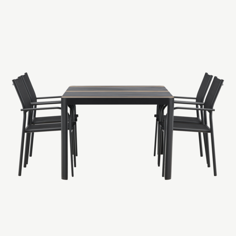 Alumiiniumist aia söögilaua komplekt Togo Santorini, GR22765 GR22765
