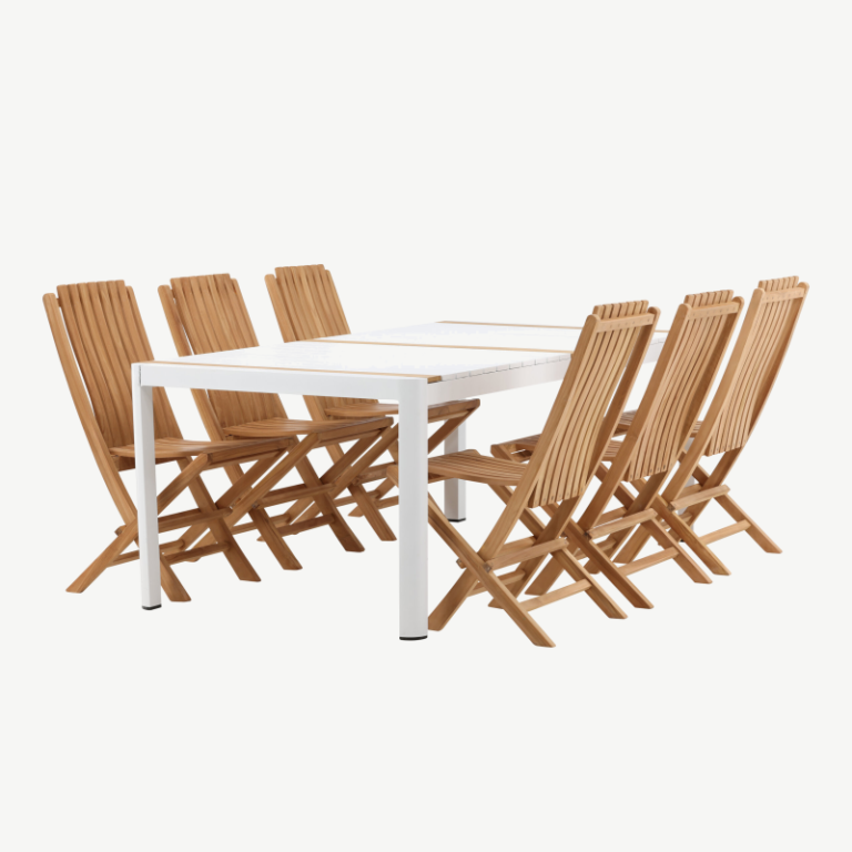 Alumiiniumist aia söögilaua komplekt Togo/Ghana, GR22750 GR22750