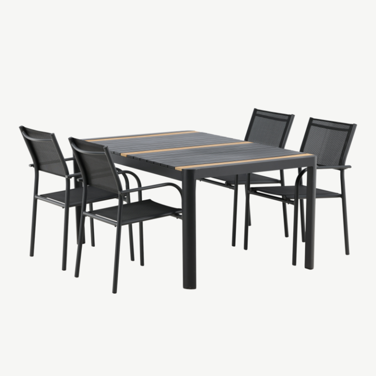 Alumiiniumist aia söögilaua komplekt Togo Santorini, GR22765 GR22765