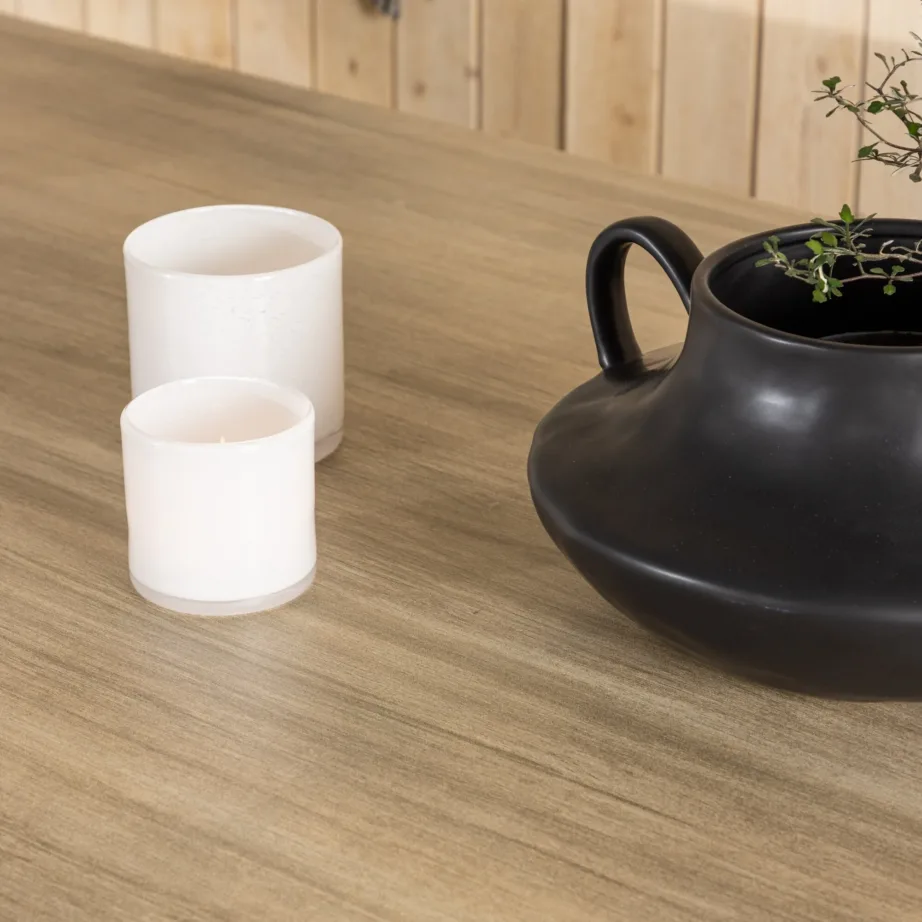 Alumiiniumist aia söögilaud Merlo, valge, 200×90, 6948-101 – 8