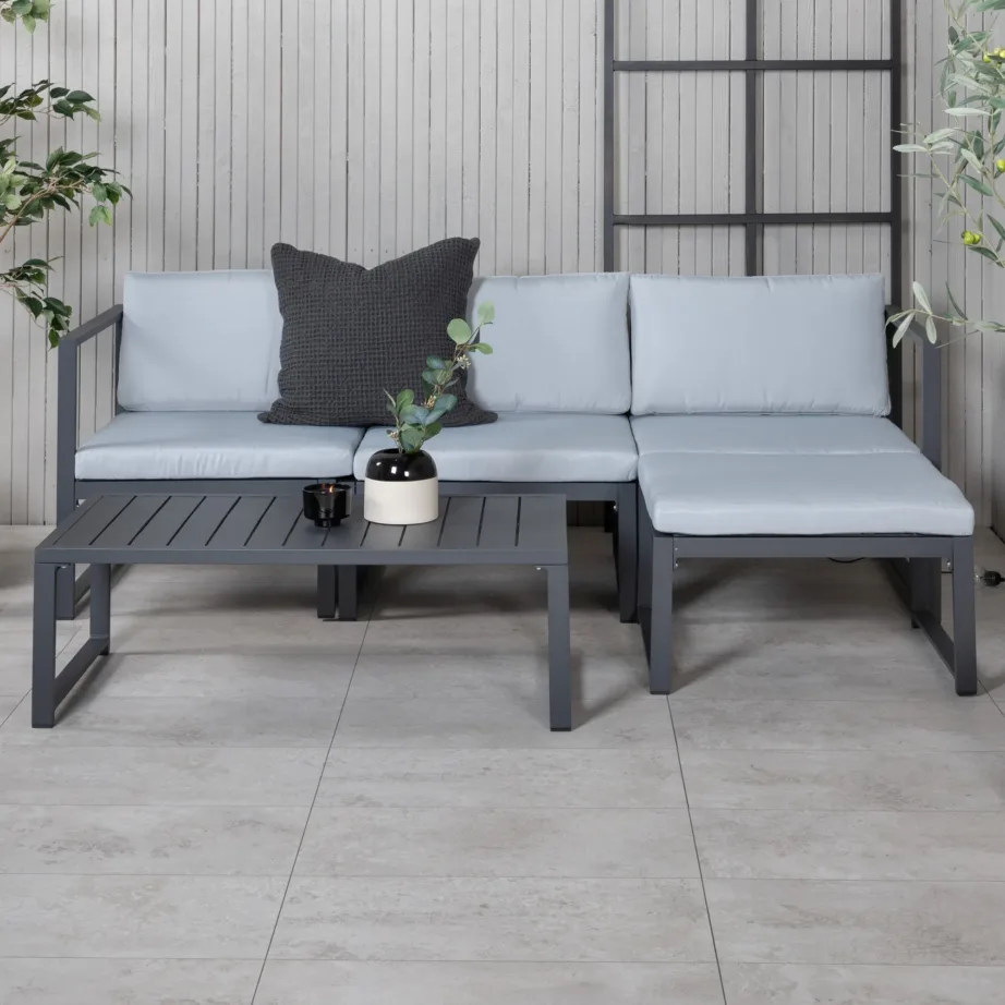 Alumiiniumist aiadiivani komplekt Salvador, 9555-408 – 7