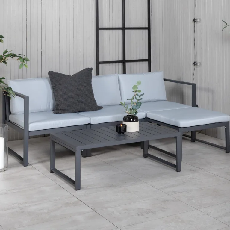 Alumiiniumist aiadiivani komplekt Salvador, 9555-408 9555-408