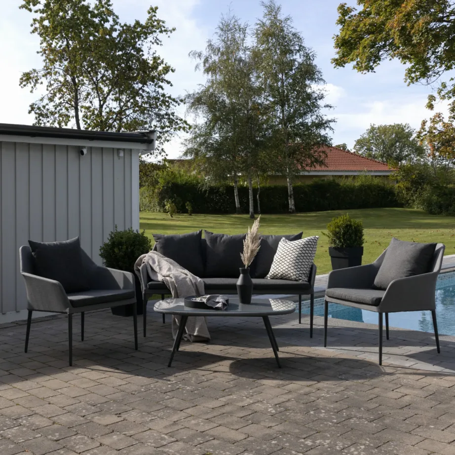 Alumiiniumist aiadiivani komplekt Spoga, 2077-408 – 9