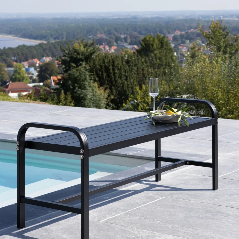 Alumiiniumist aiapink Cascais, must, 7171-100 – 6