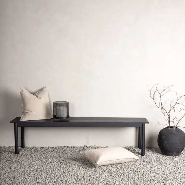 Alumiiniumist aiapink Modena, must, 180 cm, 2096-408 2096-408