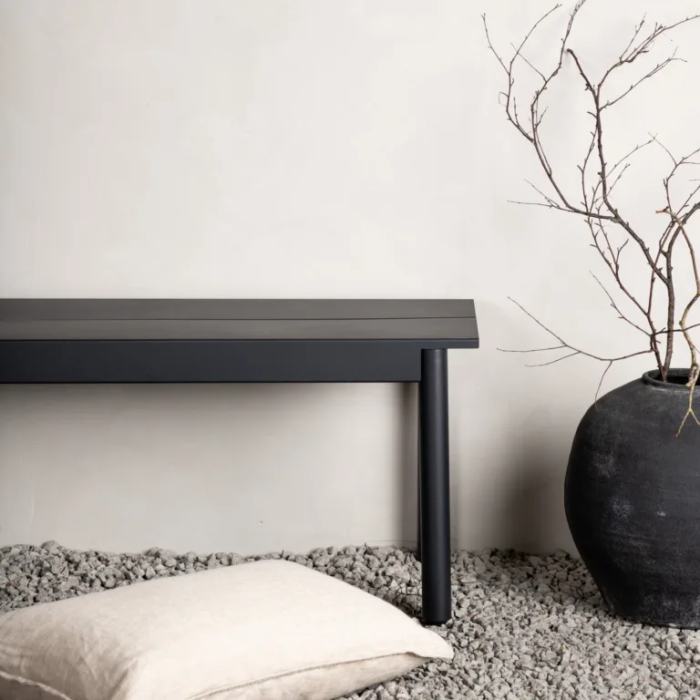 Alumiiniumist aiapink Modena, must, 180 cm, 2096-408 2096-408