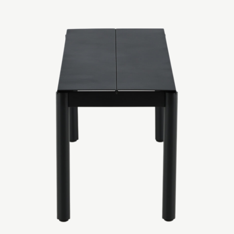 Alumiiniumist aiapink Modena, must, 180 cm, 2096-408 2096-408