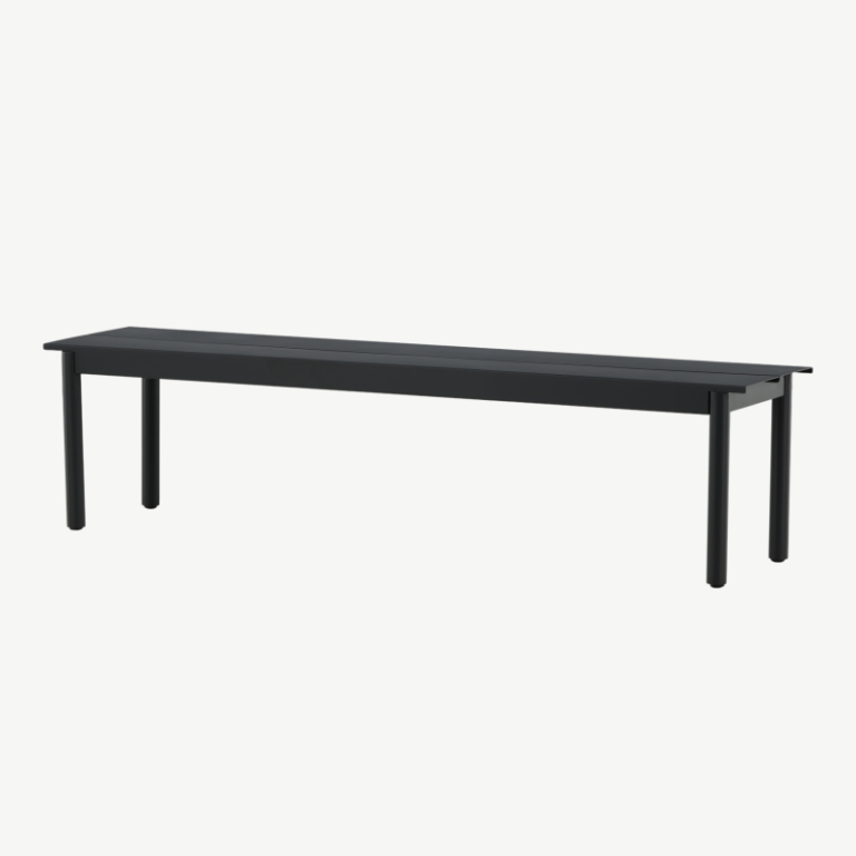 Alumiiniumist aiapink Modena, must, 180 cm, 2096-408 2096-408