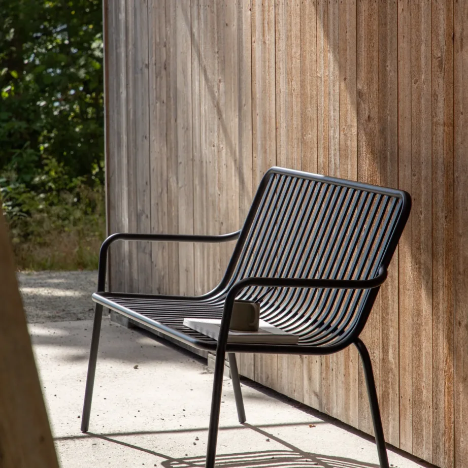 Alumiiniumist aiapink Peking, must, 136x62x87, 6098-001 – 8