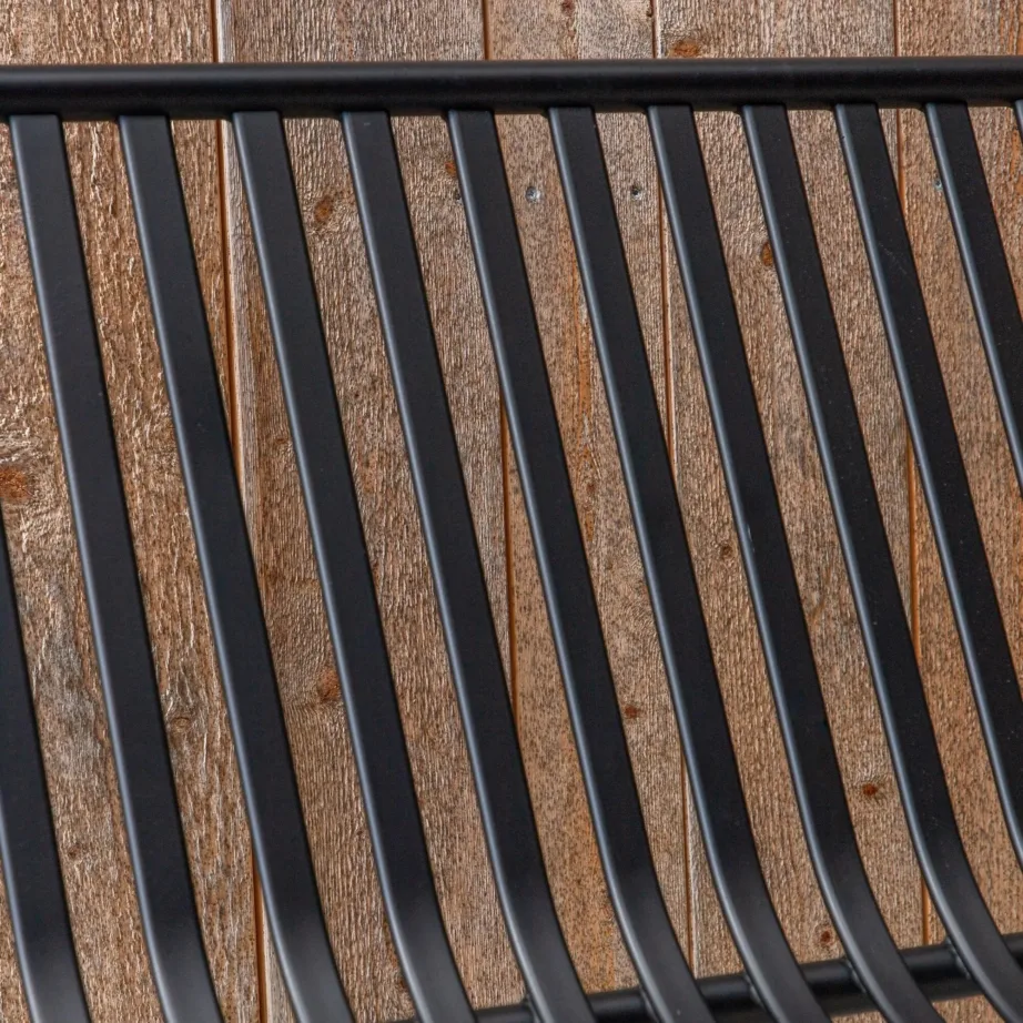 Alumiiniumist aiapink Peking, must, 136x62x87, 6098-001 – 9