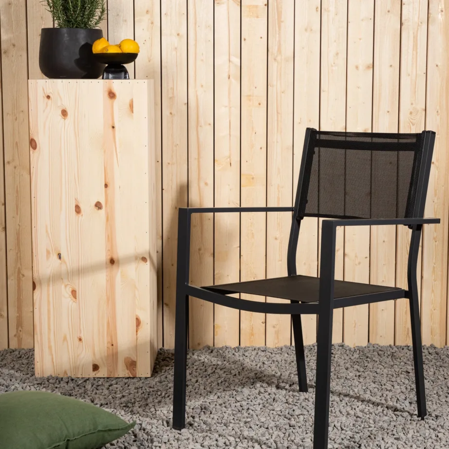 Alumiiniumist aiatool Copacabana, must, 4231-408 – 6