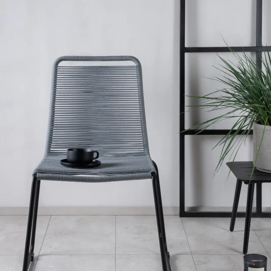 Alumiiniumist aiatool Lindos, must/hall, 9323-013 – 6