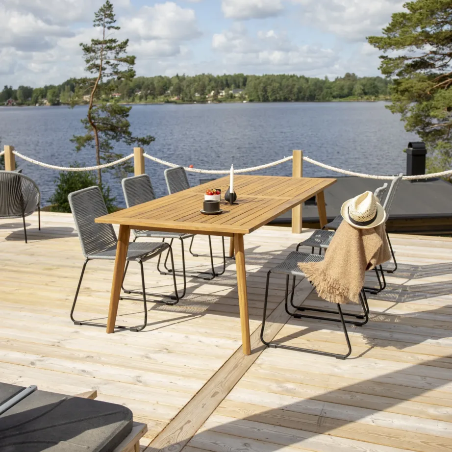 Alumiiniumist aiatool Lindos, must/hall, 9323-013 – 7