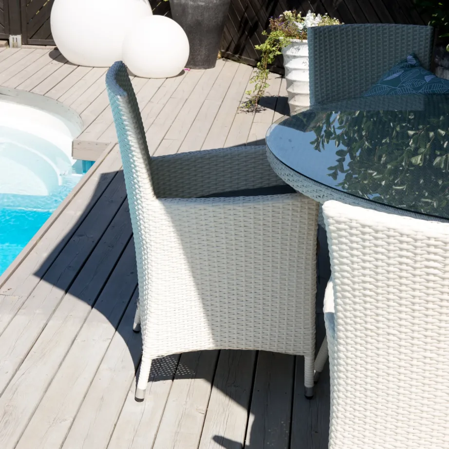 Alumiiniumist aiatool Malin, hall/valge, 9236-010 – 9