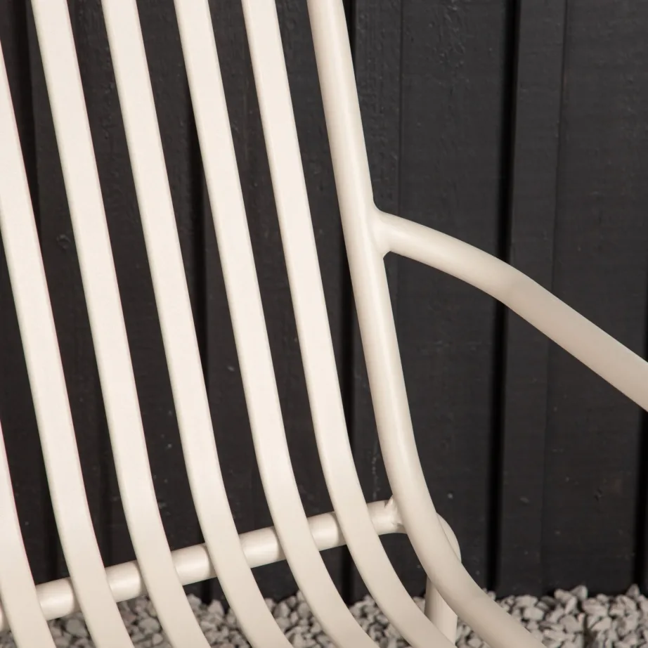 Alumiiniumist aiatool Peking, beež, 55×60,5×87, 6097-003 – 8