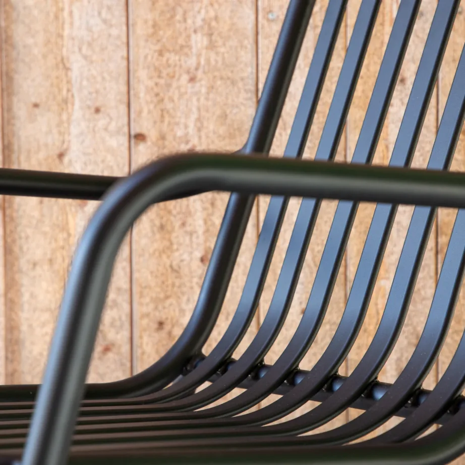 Alumiiniumist aiatool Peking, must, 55×60,5×87, 6097-001 – 7