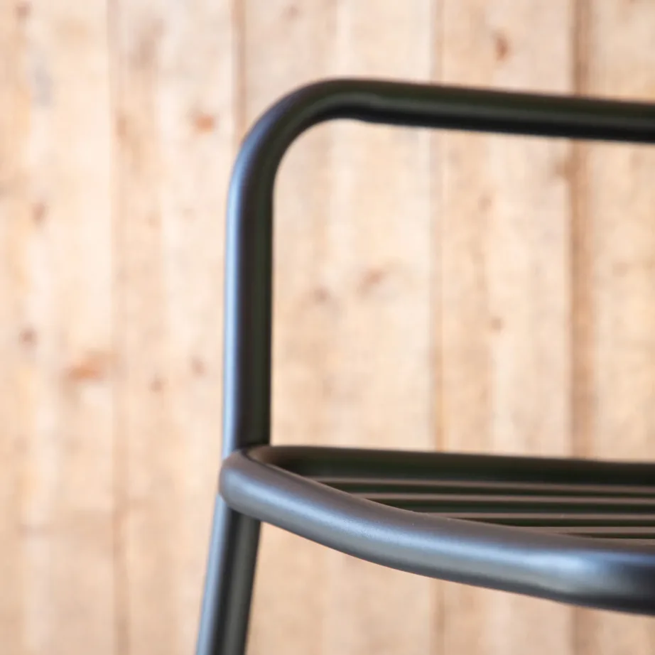 Alumiiniumist aiatool Peking, must, 55×60,5×87, 6097-001 – 8