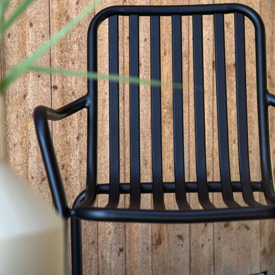 Alumiiniumist aiatool Peking, must, 55×60,5×87, 6097-001 – 9