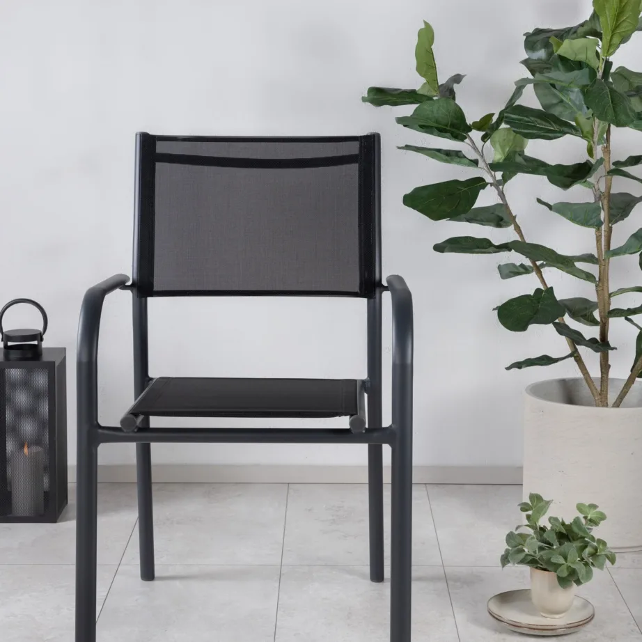 Alumiiniumist aiatool Santorini, must, 9290-408 – 6