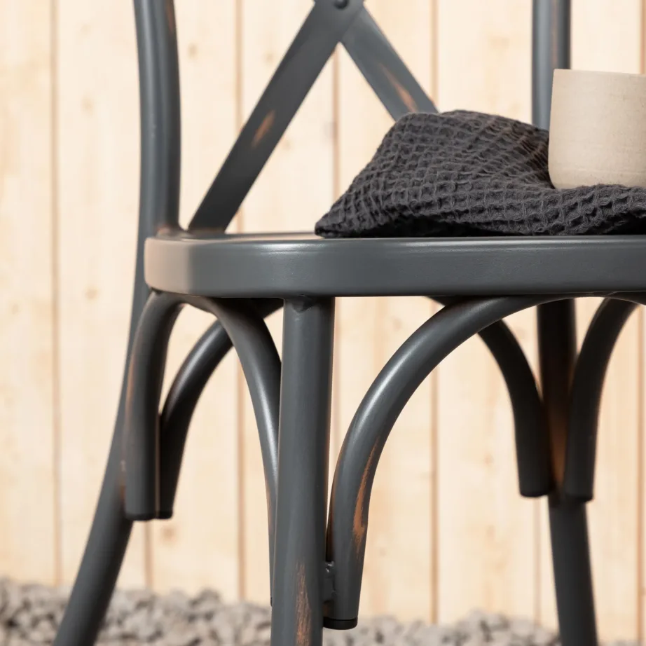 Alumiiniumist aiatool Tablas, tumehall, 48x48x88, 6100-001 – 8