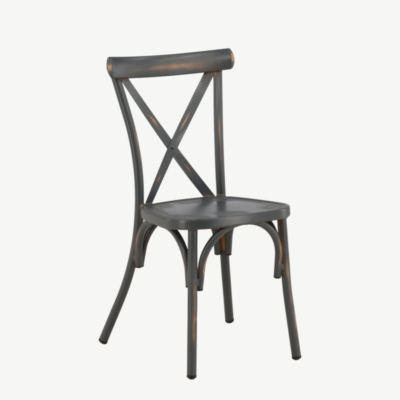 Alumiiniumist aiatool Tablas, tumehall, 48x48x88, 6100-001 6100-001