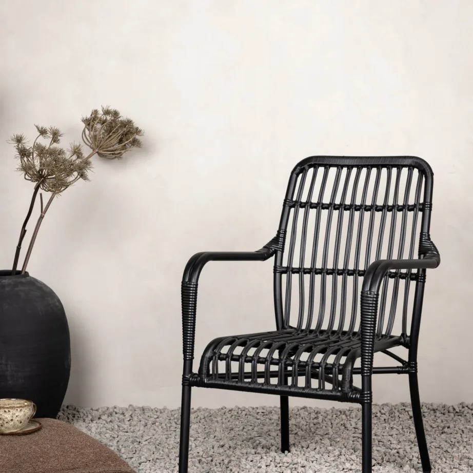 Alumiiniumist aiatugitool Rizal, must, 67x71x96, 6111-001 – 6