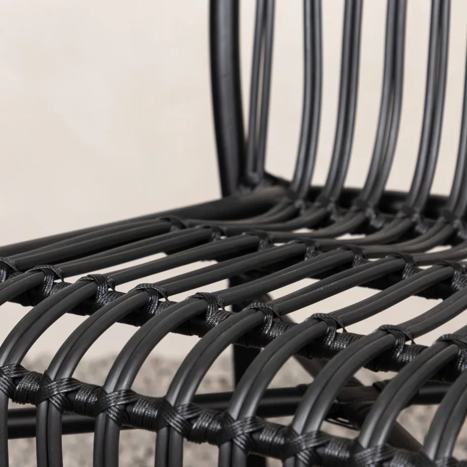 Alumiiniumist aiatugitool Rizal, must, 67x71x96, 6111-001 – 8