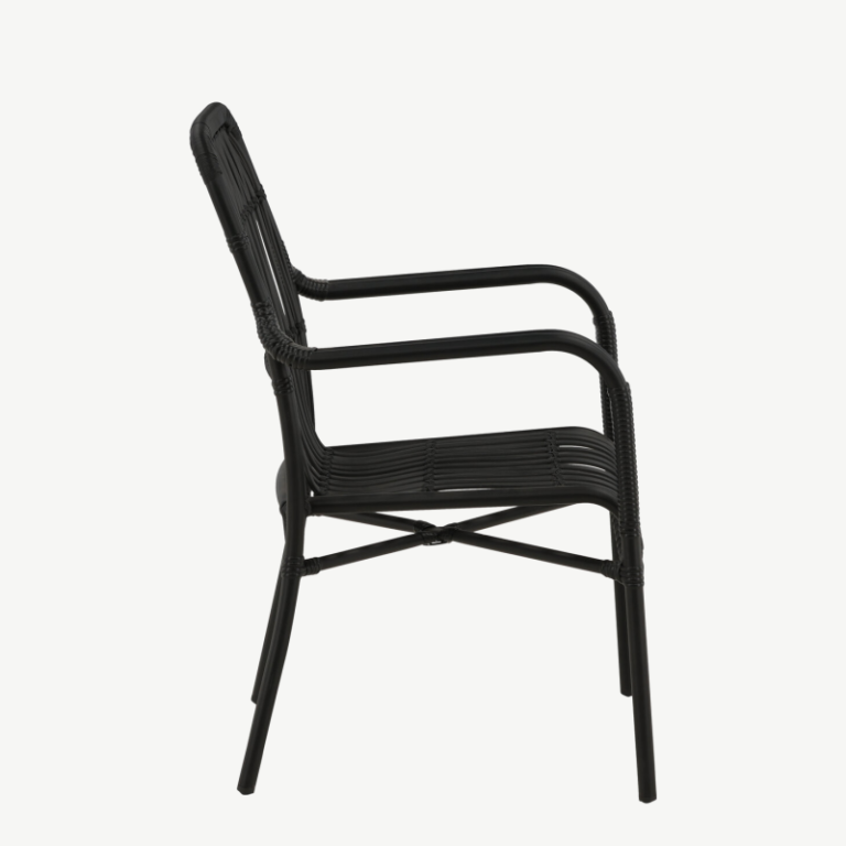 Alumiiniumist aiatugitool Rizal, must, 67x71x96, 6111-001 6111-001