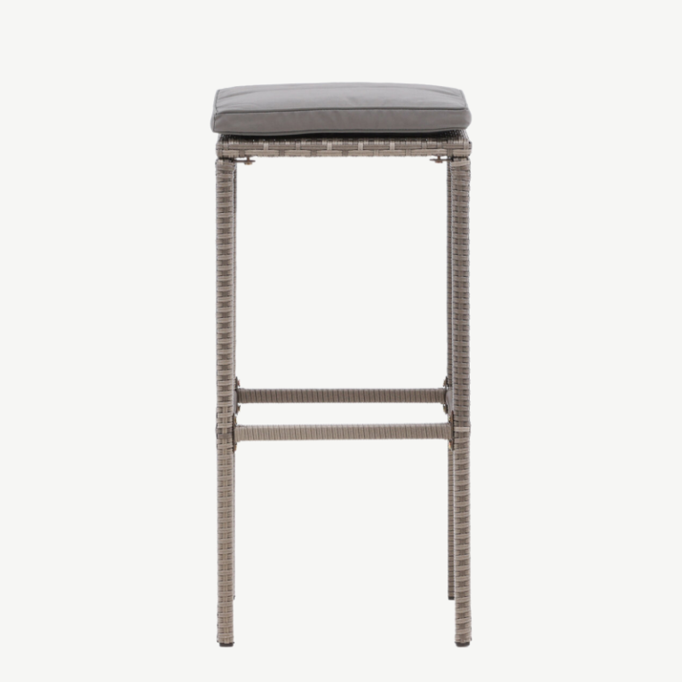 Alumiiniumist baaritool terrassile Alo, hall, 38x38x76, 6121-001 6121-001