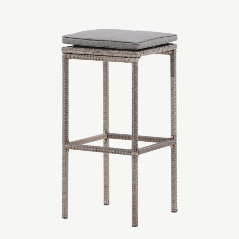 Alumiiniumist baaritool terrassile Alo, hall, 38x38x76, 6121-001 6121-001