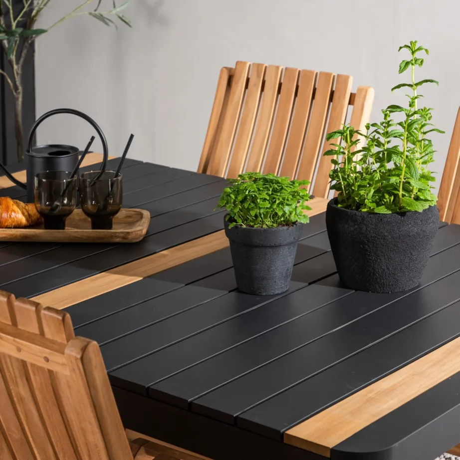 Alumiiniumist aia söögilaua komplekt Togo/Ghana, GR22758 – 6