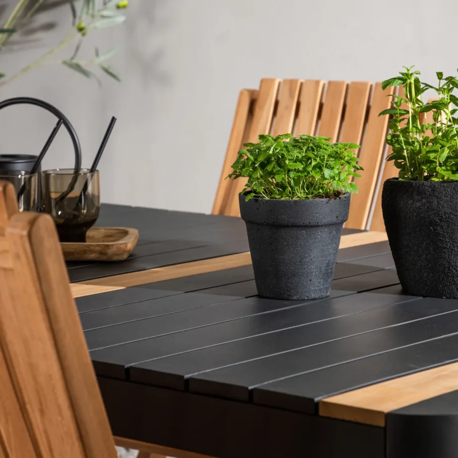 Alumiiniumist aia söögilaua komplekt Togo/Ghana, GR22758 – 7