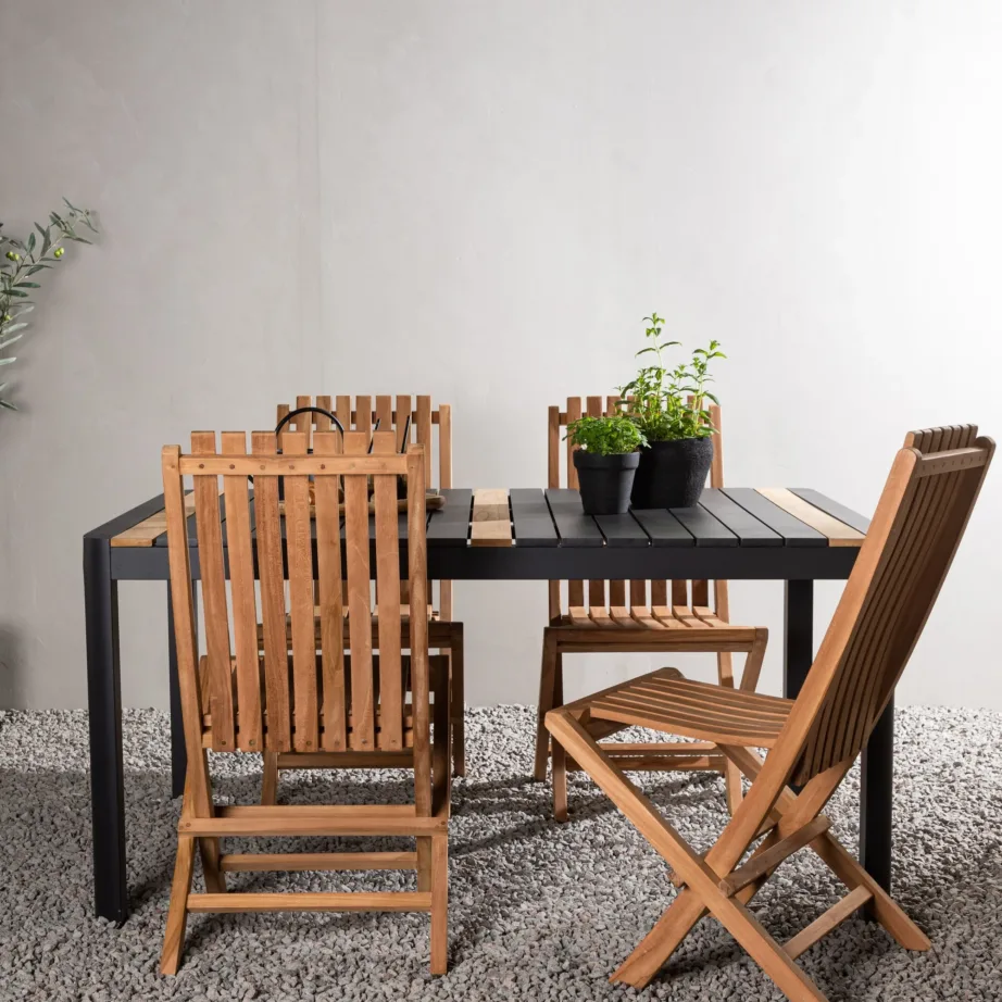 Alumiiniumist aia söögilaua komplekt Togo/Ghana, GR22758 – 9