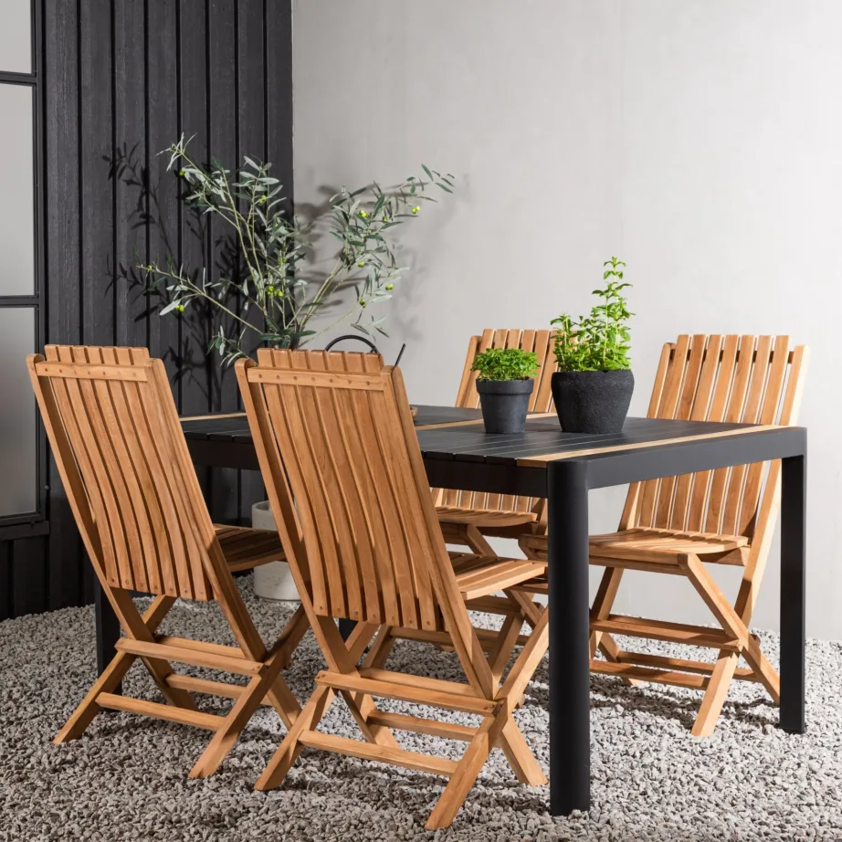 Alumiiniumist aia söögilaua komplekt Togo/Ghana, GR22758 – 11