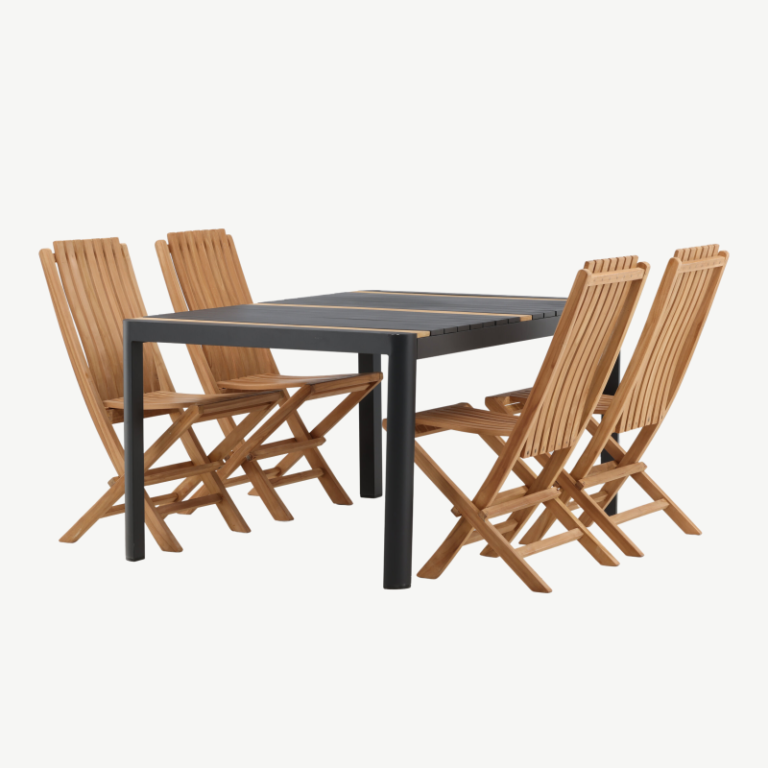 Alumiiniumist aia söögilaua komplekt Togo/Ghana, GR22758 GR22758