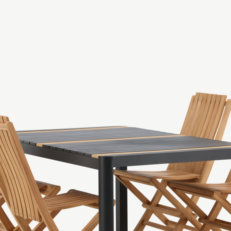 Alumiiniumist aia söögilaua komplekt Togo/Ghana, GR22758 GR22758