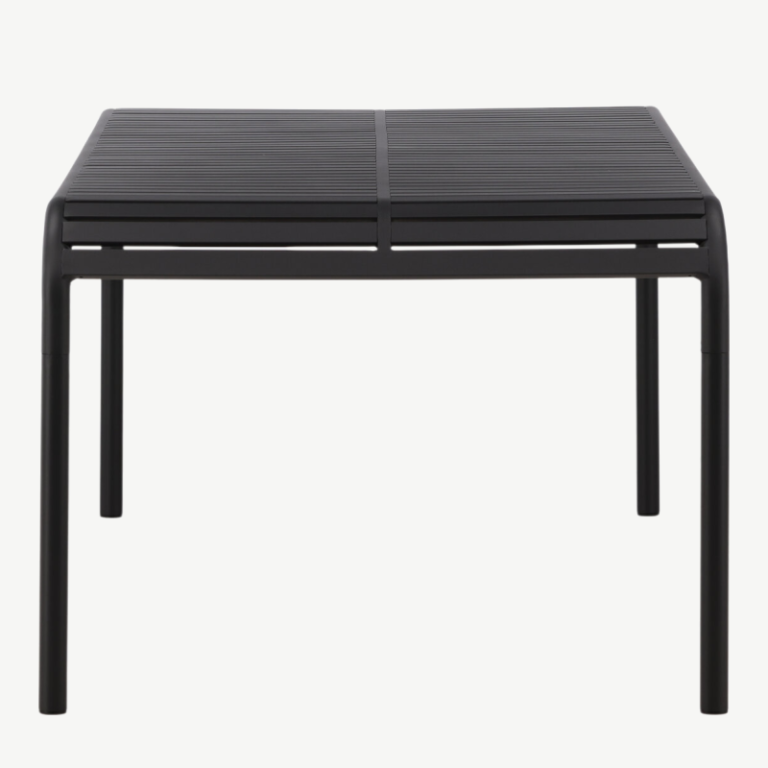 Alumiiniumist aia söögilaud Borneo, antratsiithall, 100x200x75, 6050-001 6050-001