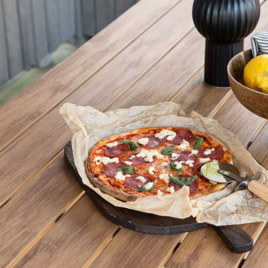 Alumiiniumist aia söögilaud Break, must, 90x150x75, 6091-408 – 7