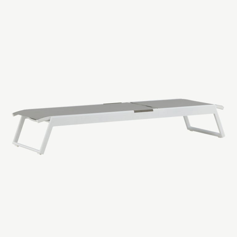 Alumiiniumist lamamistool Parma, hall/valge, 9296-400 9296-400