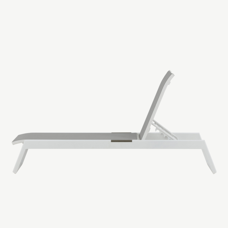 Alumiiniumist lamamistool Parma, hall/valge, 9296-400 9296-400