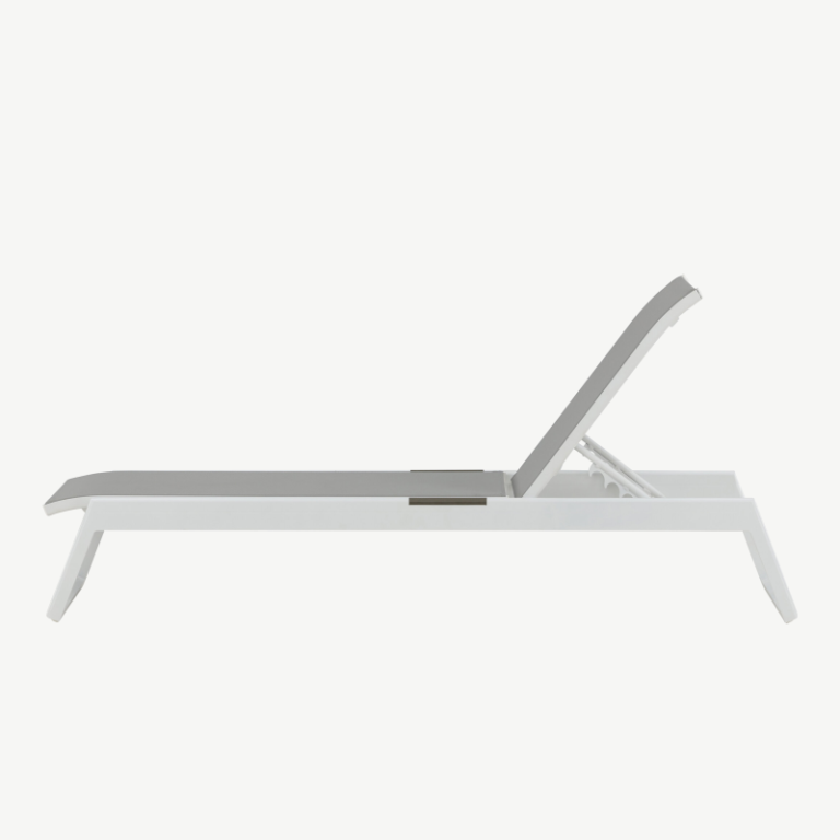 Alumiiniumist lamamistool Parma, hall/valge, 9296-400 9296-400