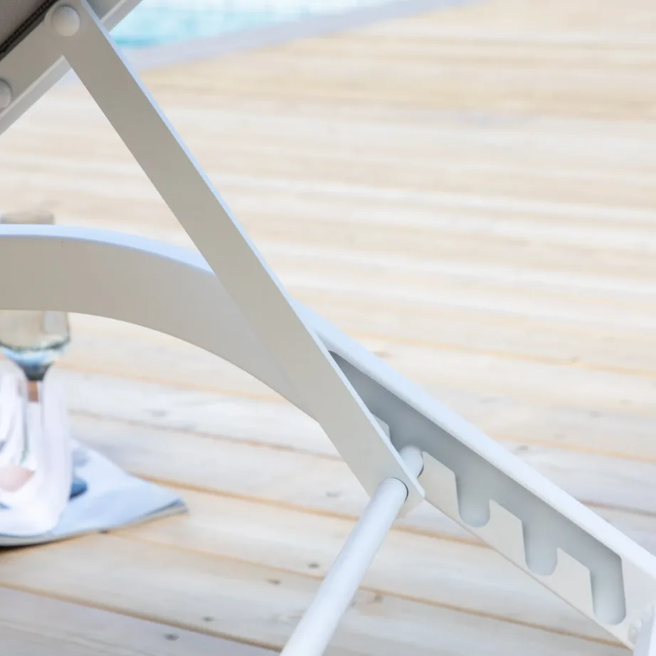 Alumiiniumist lamamistool Ramos, valge, 2074-400 – 8