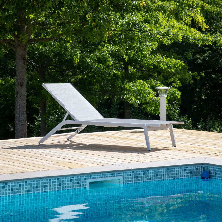 Alumiiniumist lamamistool Ramos, valge, 2074-400 – 10