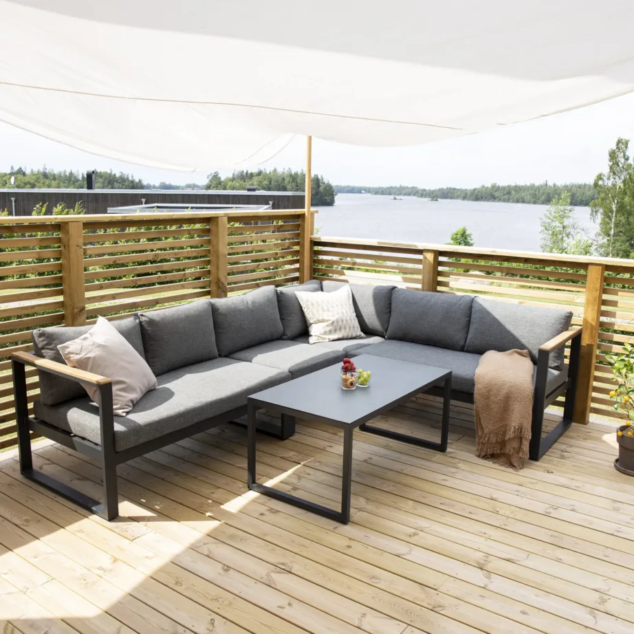 Alumiiniumist nurgadiivani komplekt aeda Texas, 9580-520 – 8