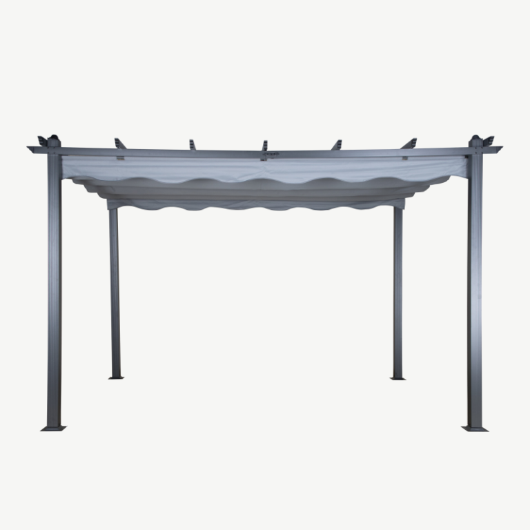 Alumiiniumist pergola Lazio, must, 9368-404 9368-404